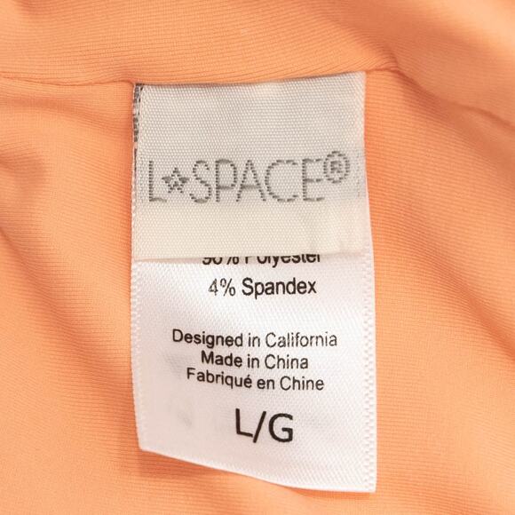 Free People L*Space Tangy Terry Dax Top Cabana Bitsy Bikini Bottom Size Large - Picture 10 of 14